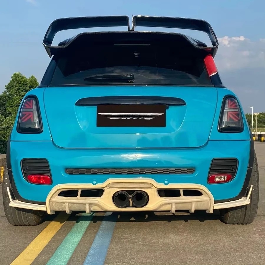 MINI JCW  S R55 R56 R57 R58 2007-2012 Body Kit Carbon Fiber Front Lip Rear Diffuser Exhaust Bumper Cut-Outs New Condition